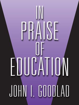 cover image of In Praise of Education